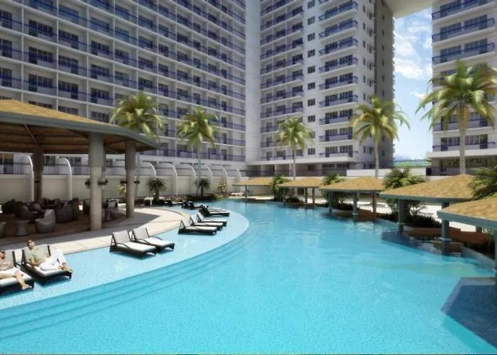 Shell Residences With Pool View Walk To Moa * Manila
